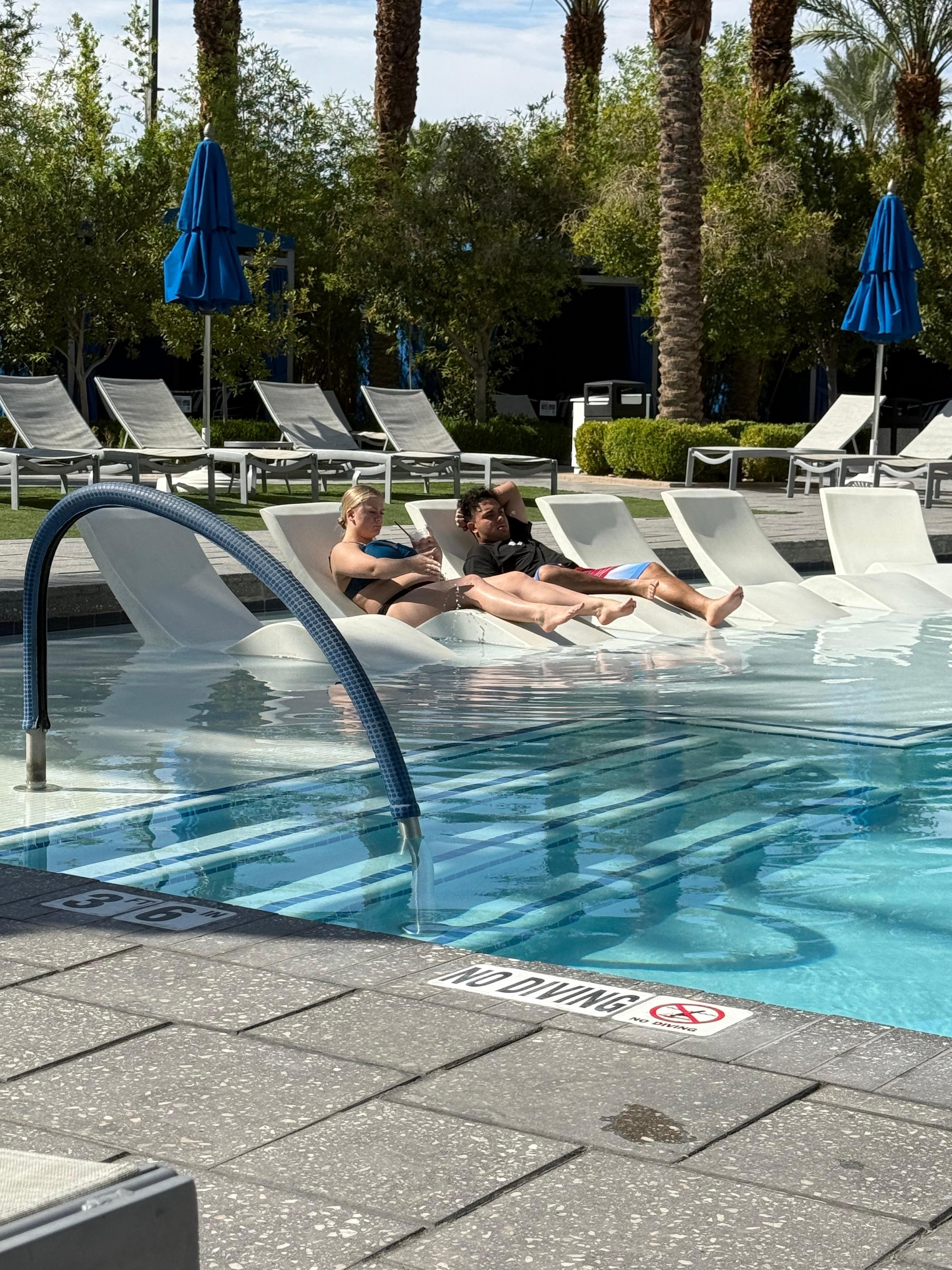 Lovely pool area