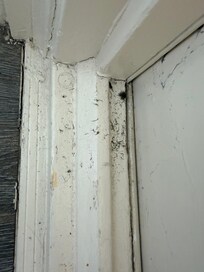 Not sure what this is but it’s at the balcony door on the inside of the room