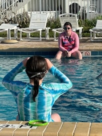 Great pool! Not heated and open from dawn to dusk!