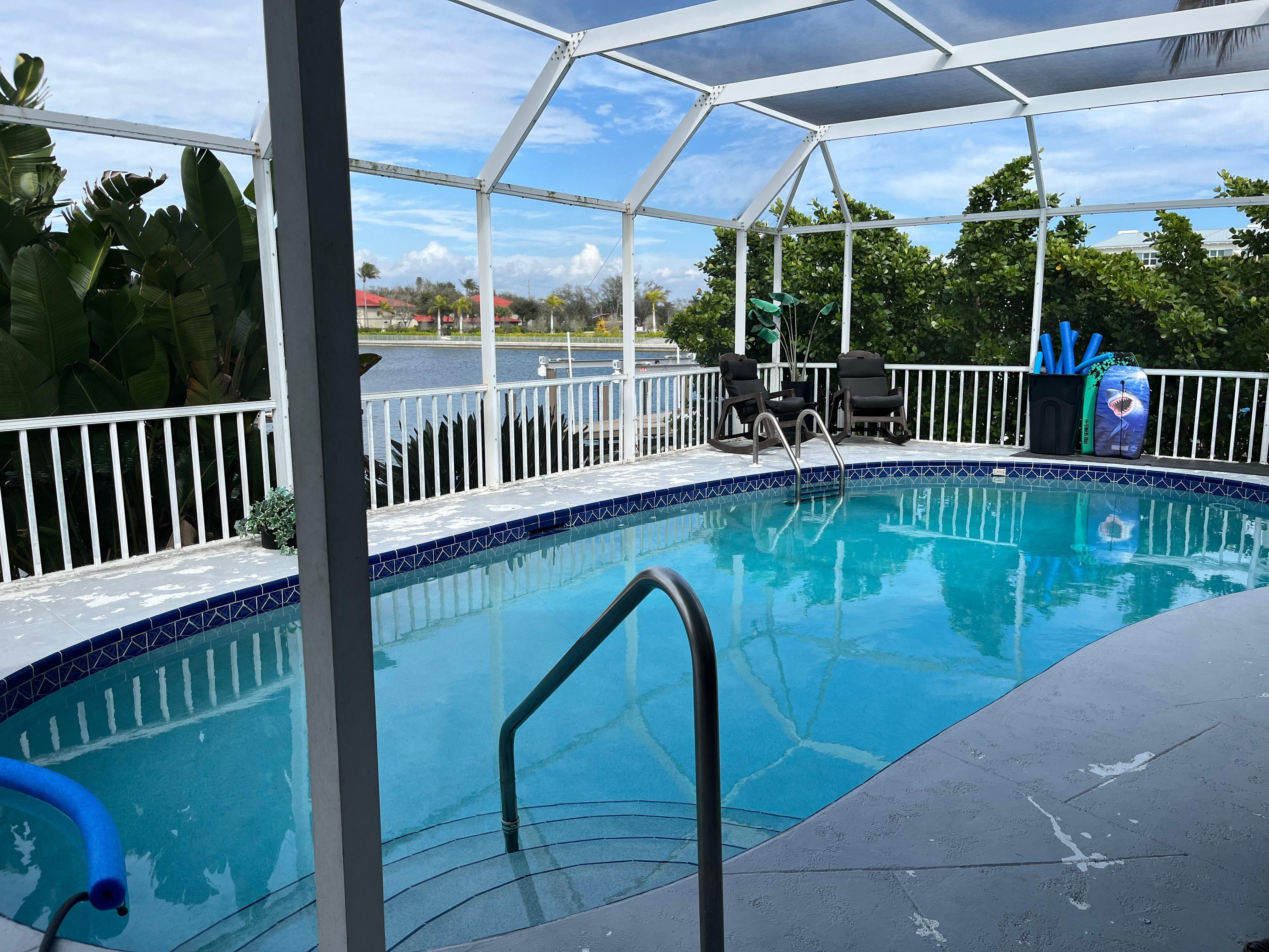 Beautiful clean pool