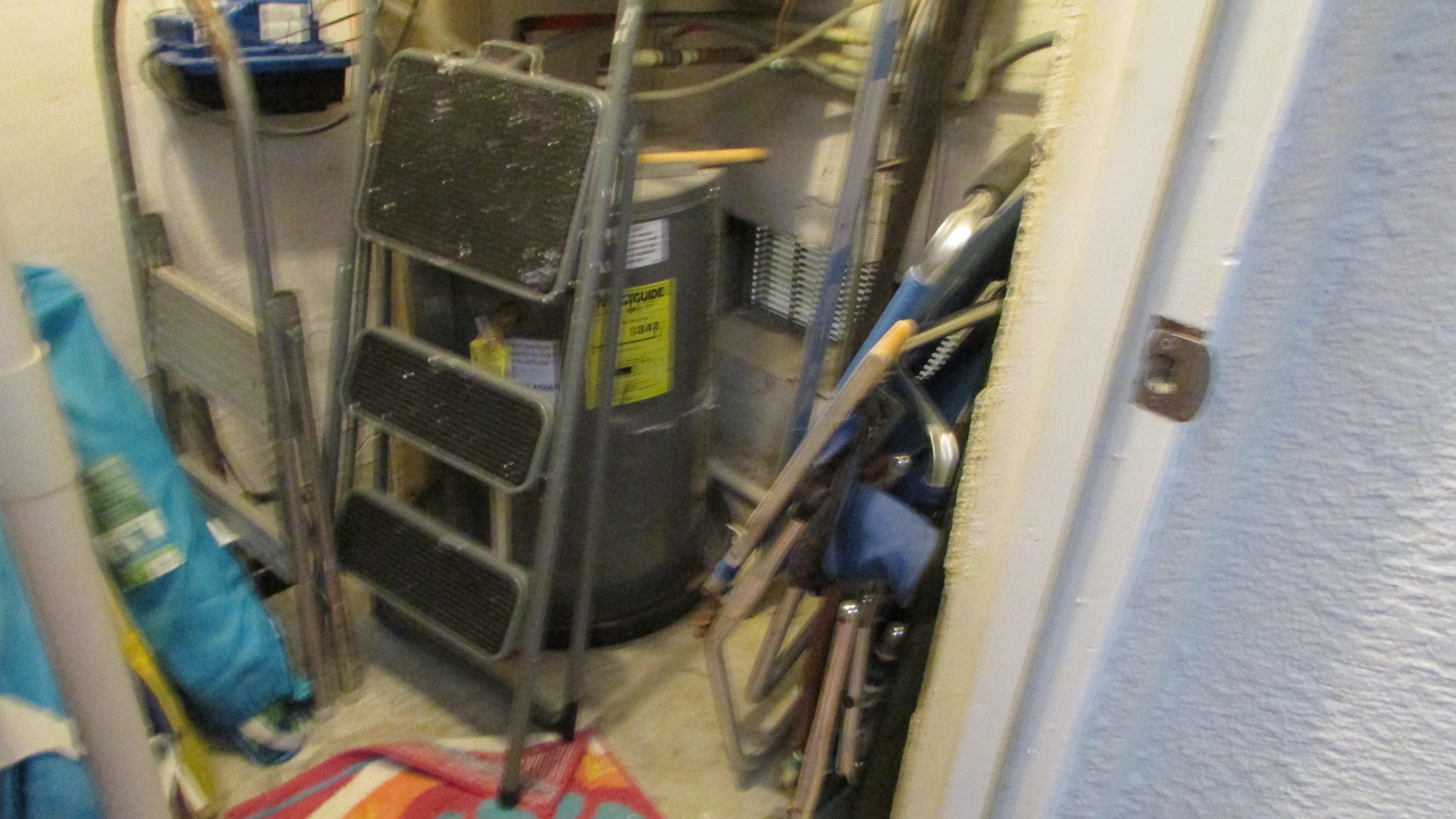 Filth in Utility room with missing return air ductwork