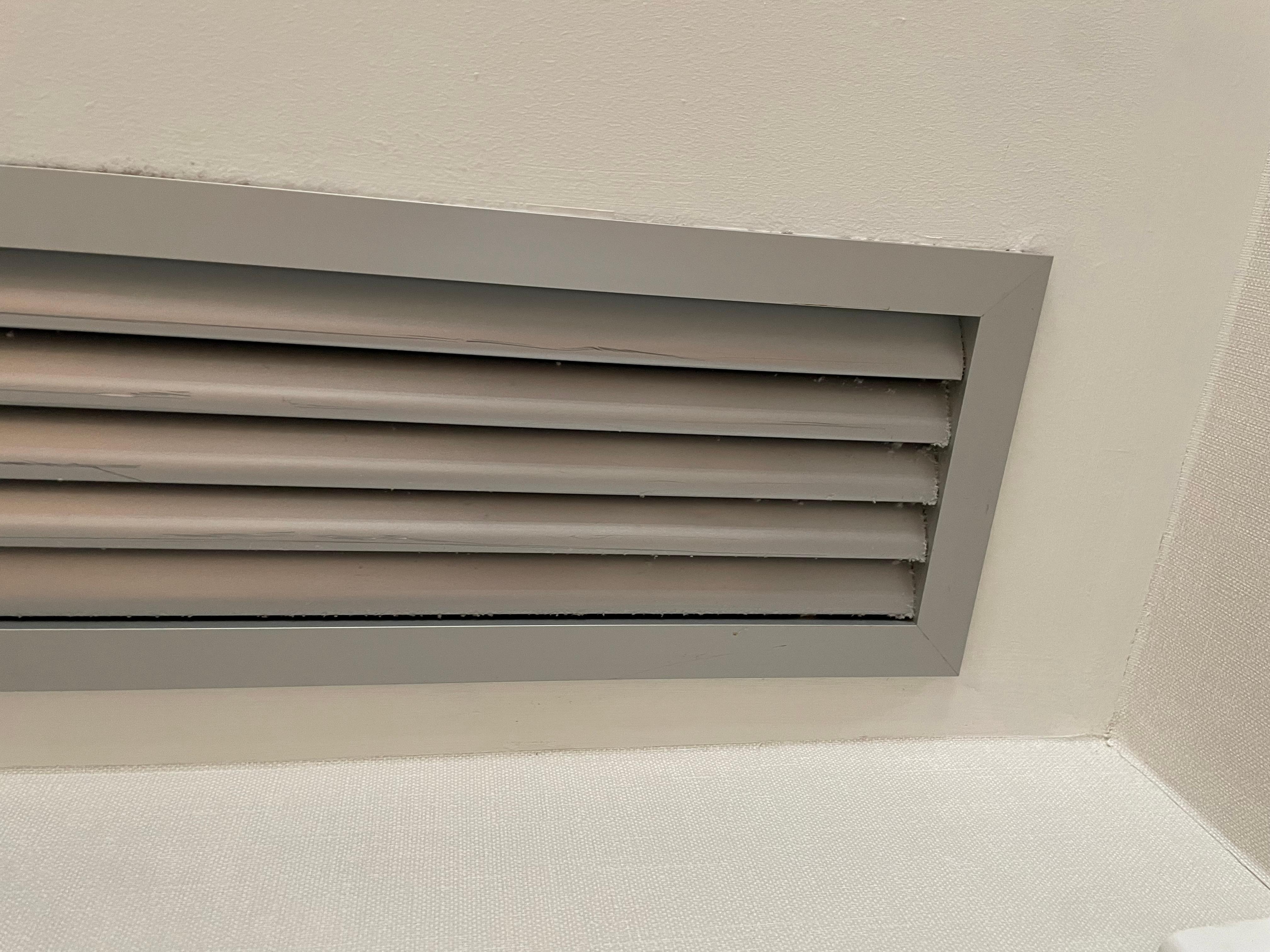 Very dusty ceiling fan 