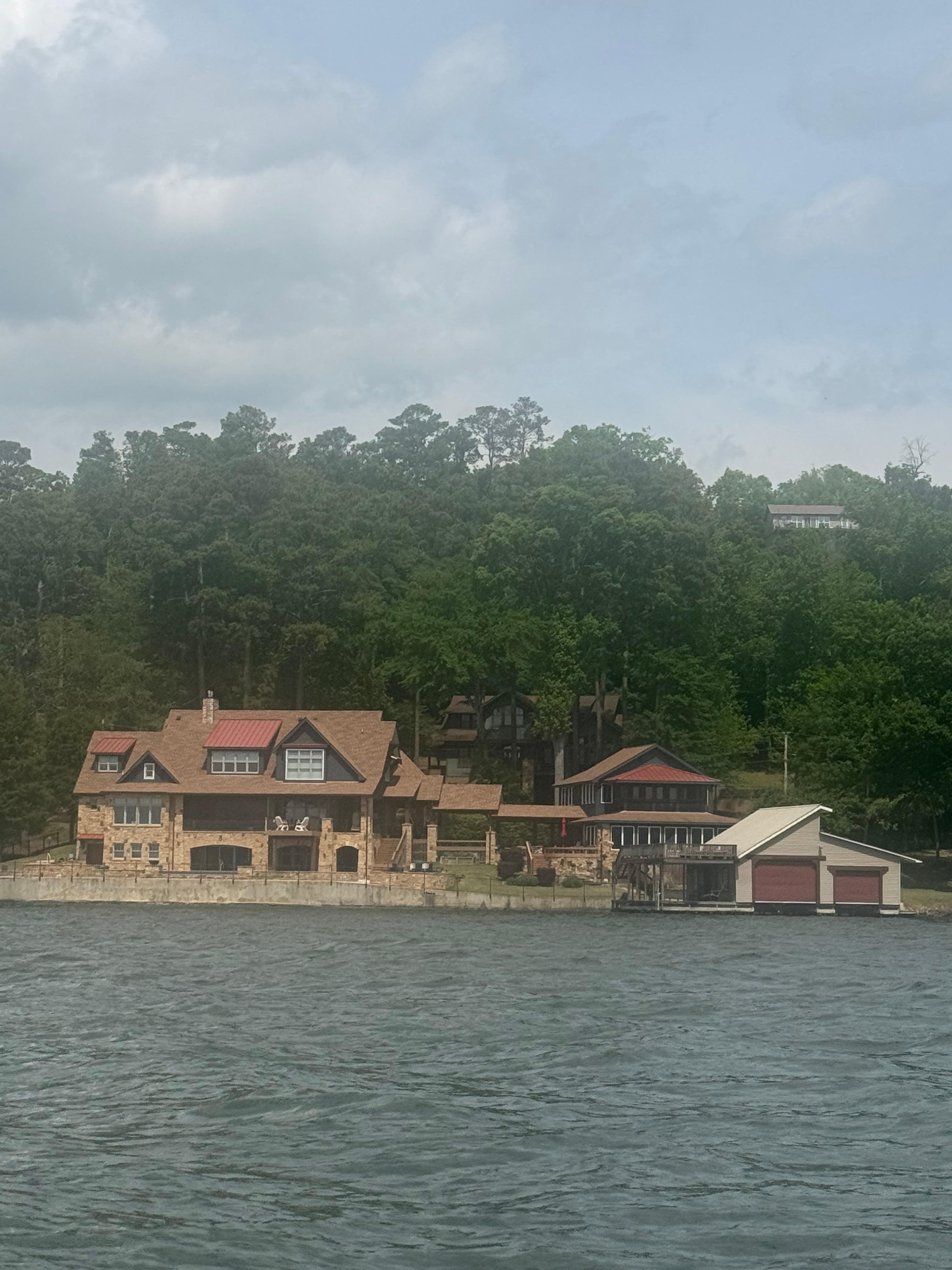 Owners home & rental on right 