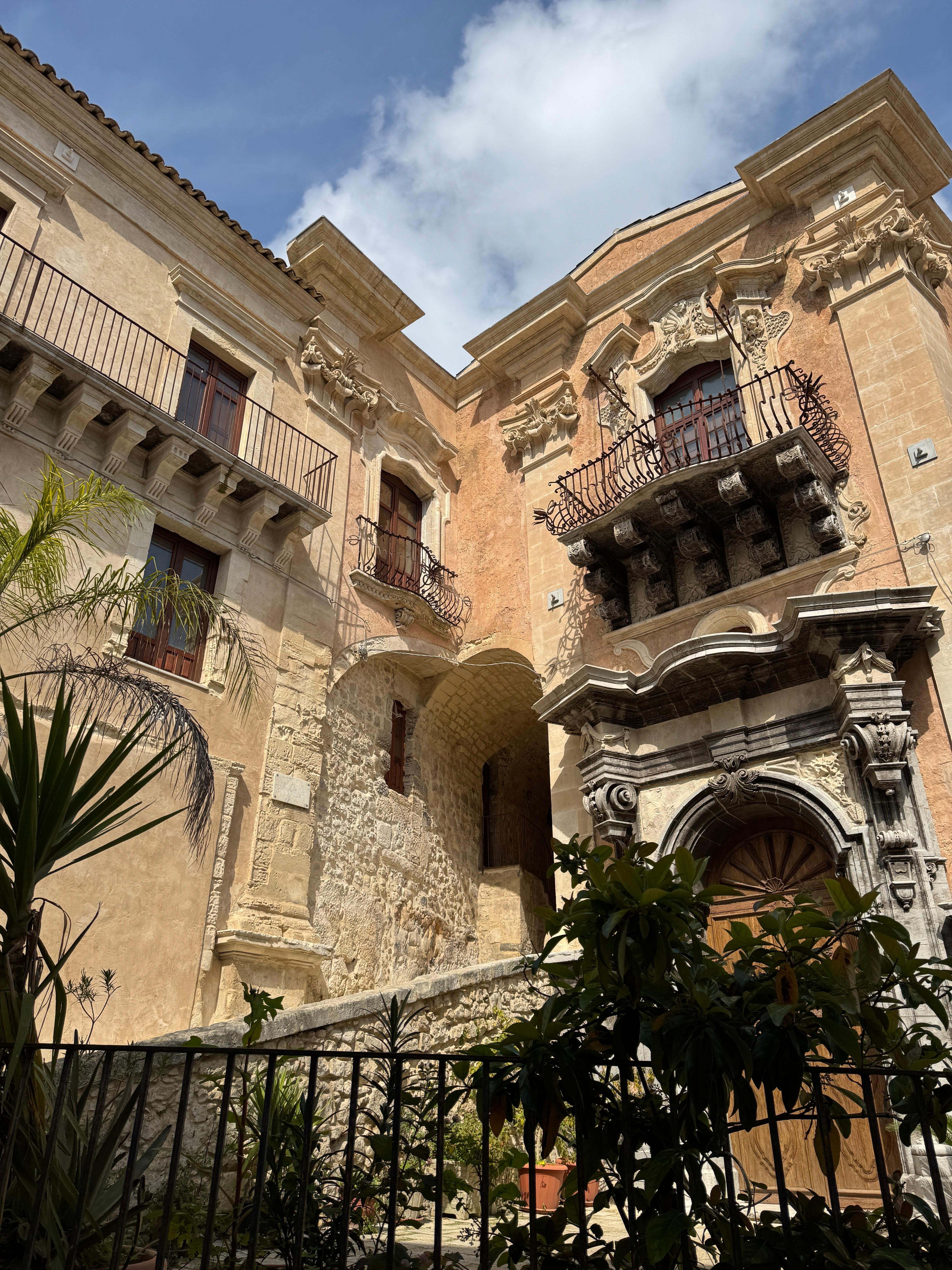 To the left is secret passage from the property to the stairs