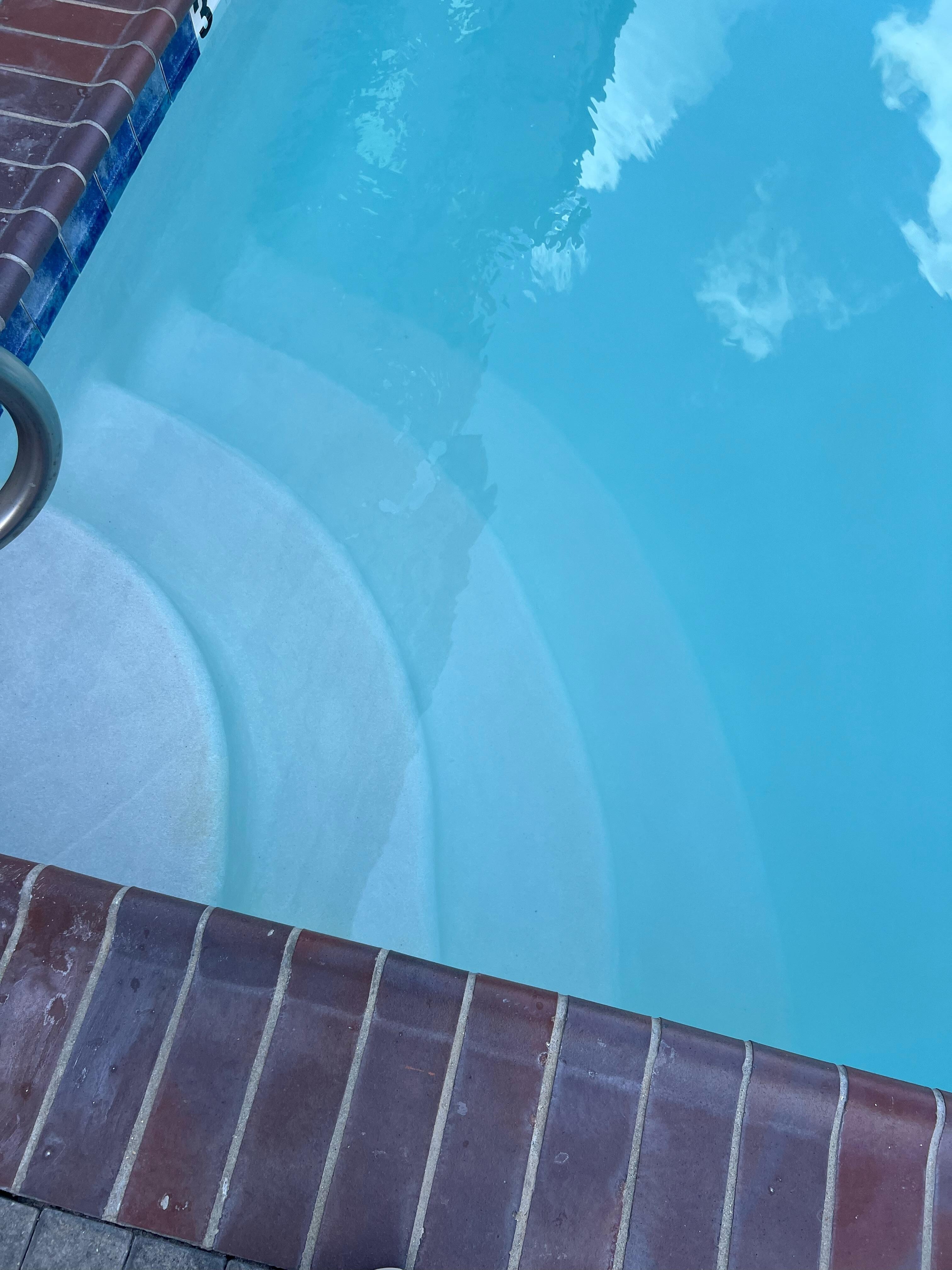 Pool was not clean.