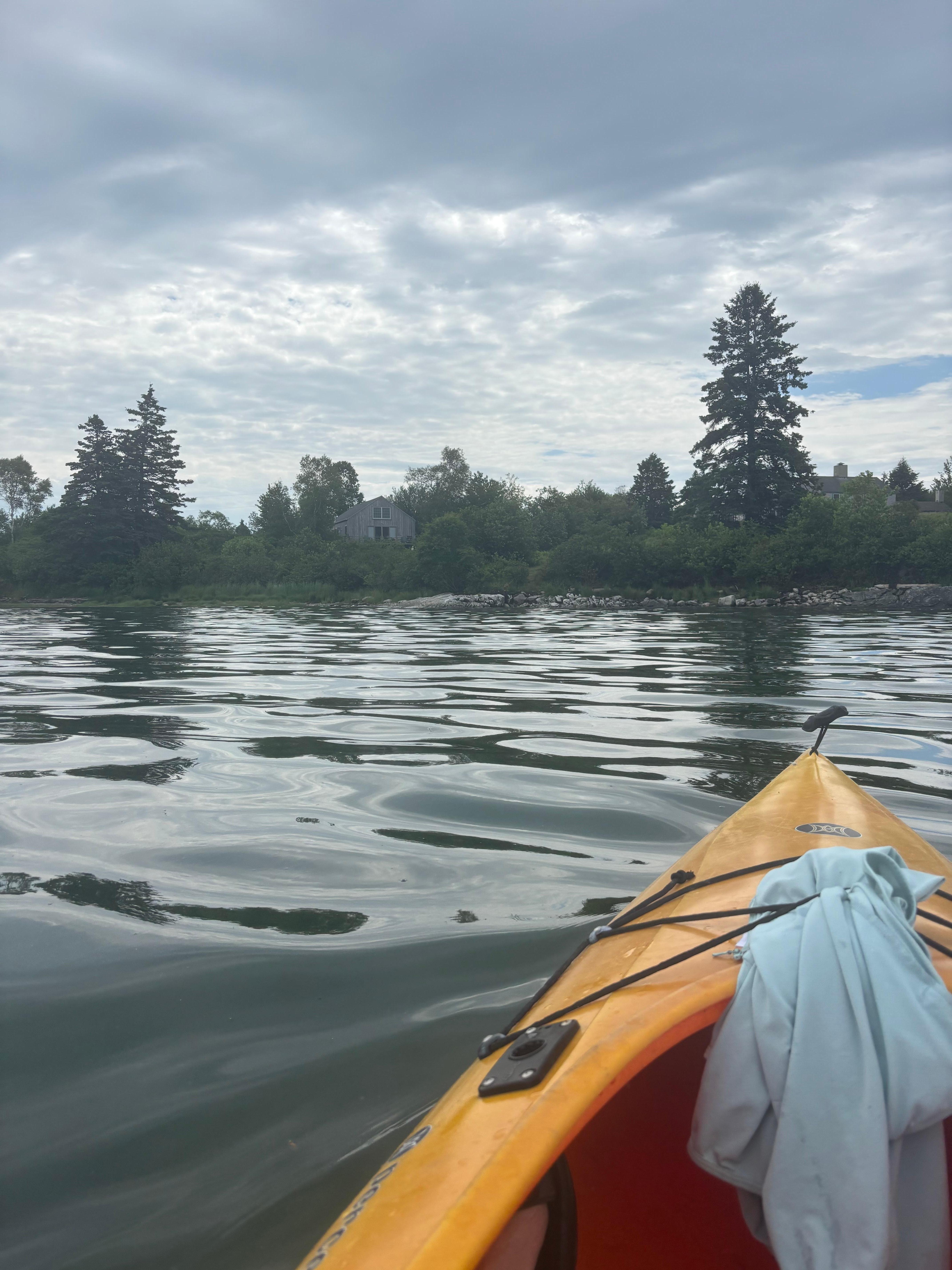Enjoyed the kayaks off the pier. 