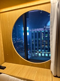 The view was beautiful.