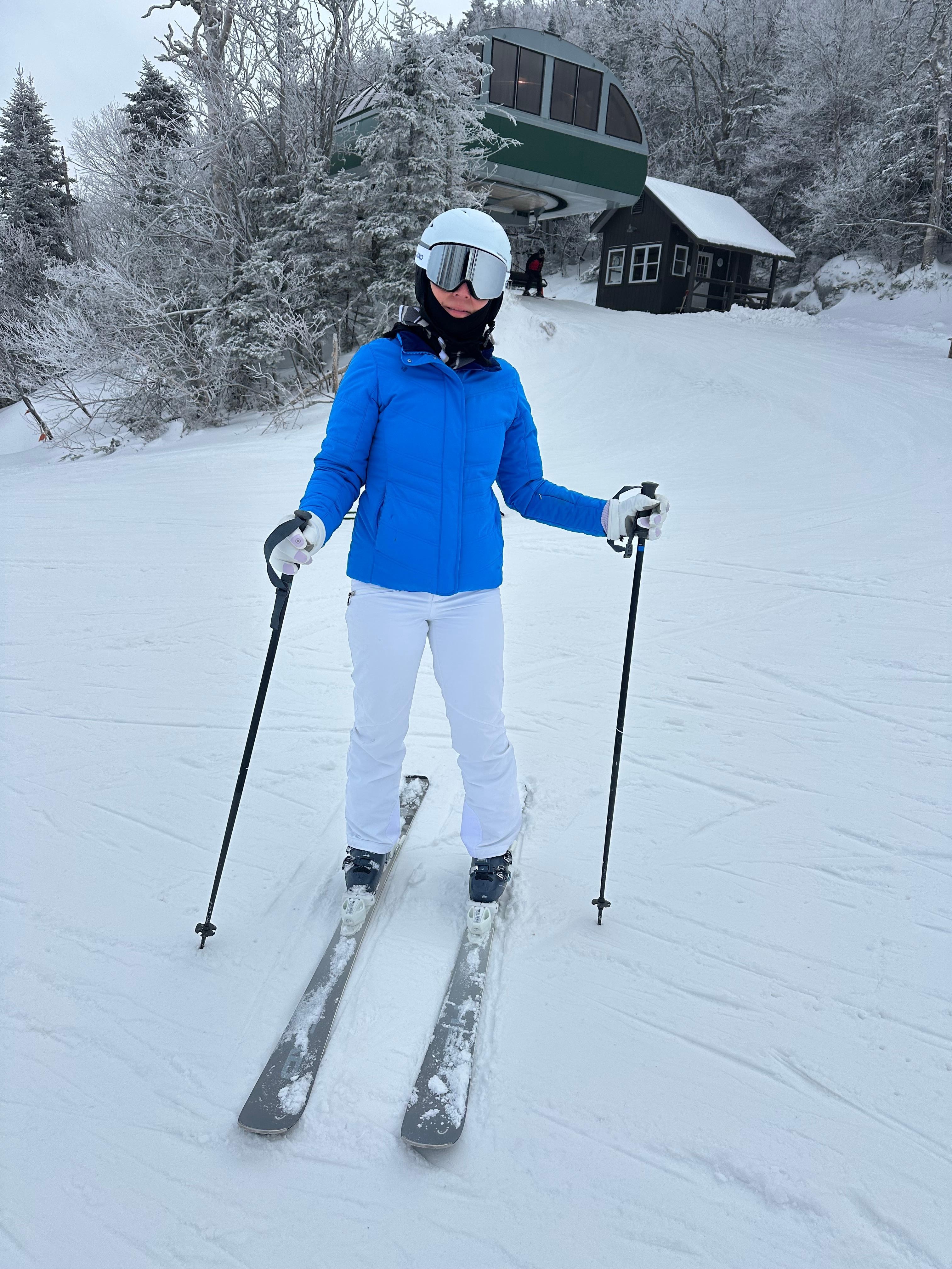 Cathy on Gore Mountain 