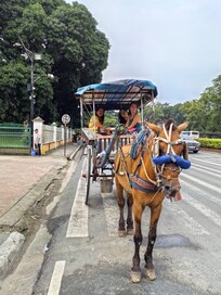 It was near Luneta park which we visited.