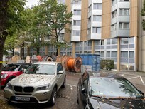 実際のホテルの写真。正面。