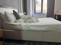 The mattress in very bad shape and condition