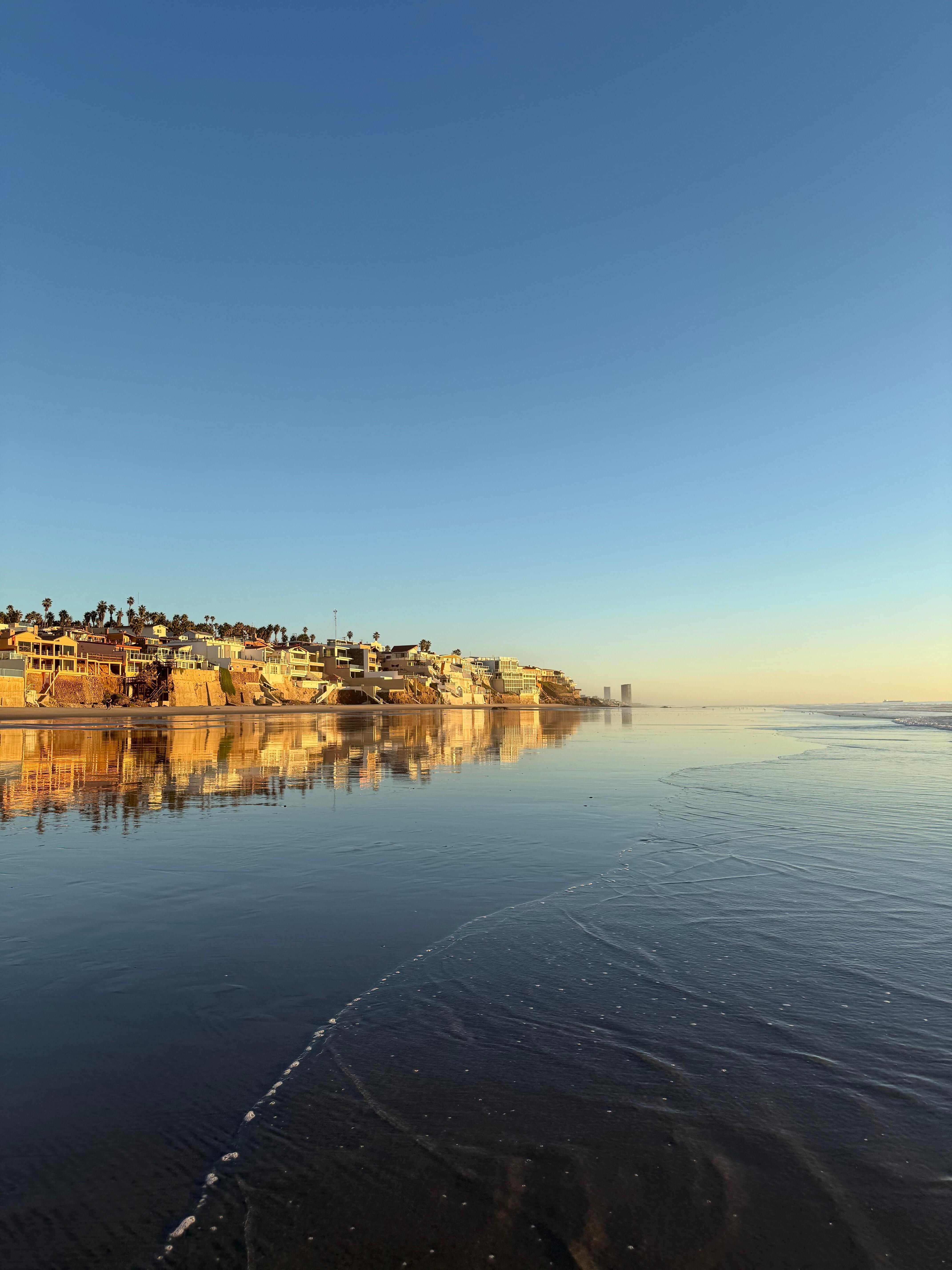 When the tide goes down 