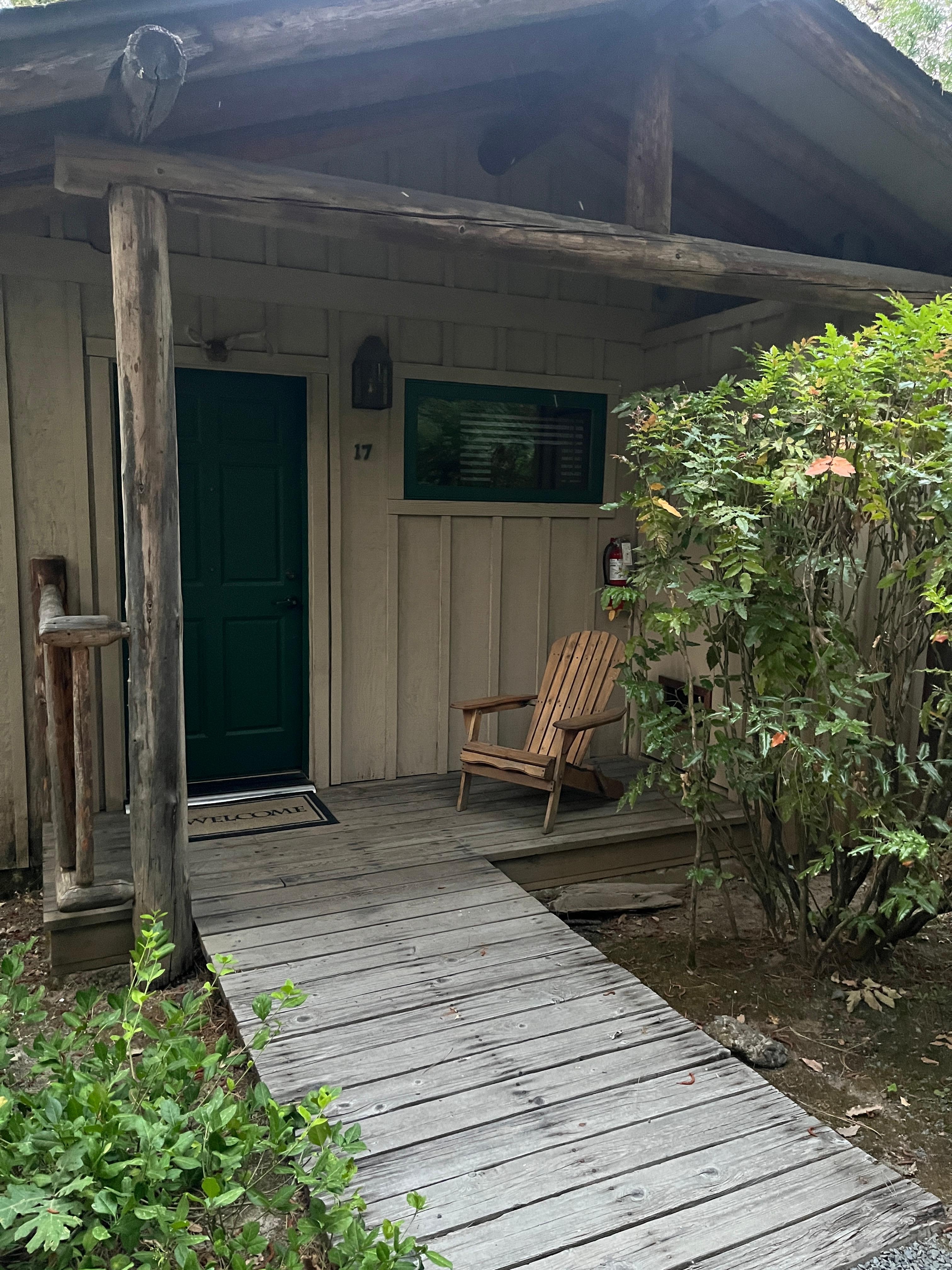 Cabin entrance 