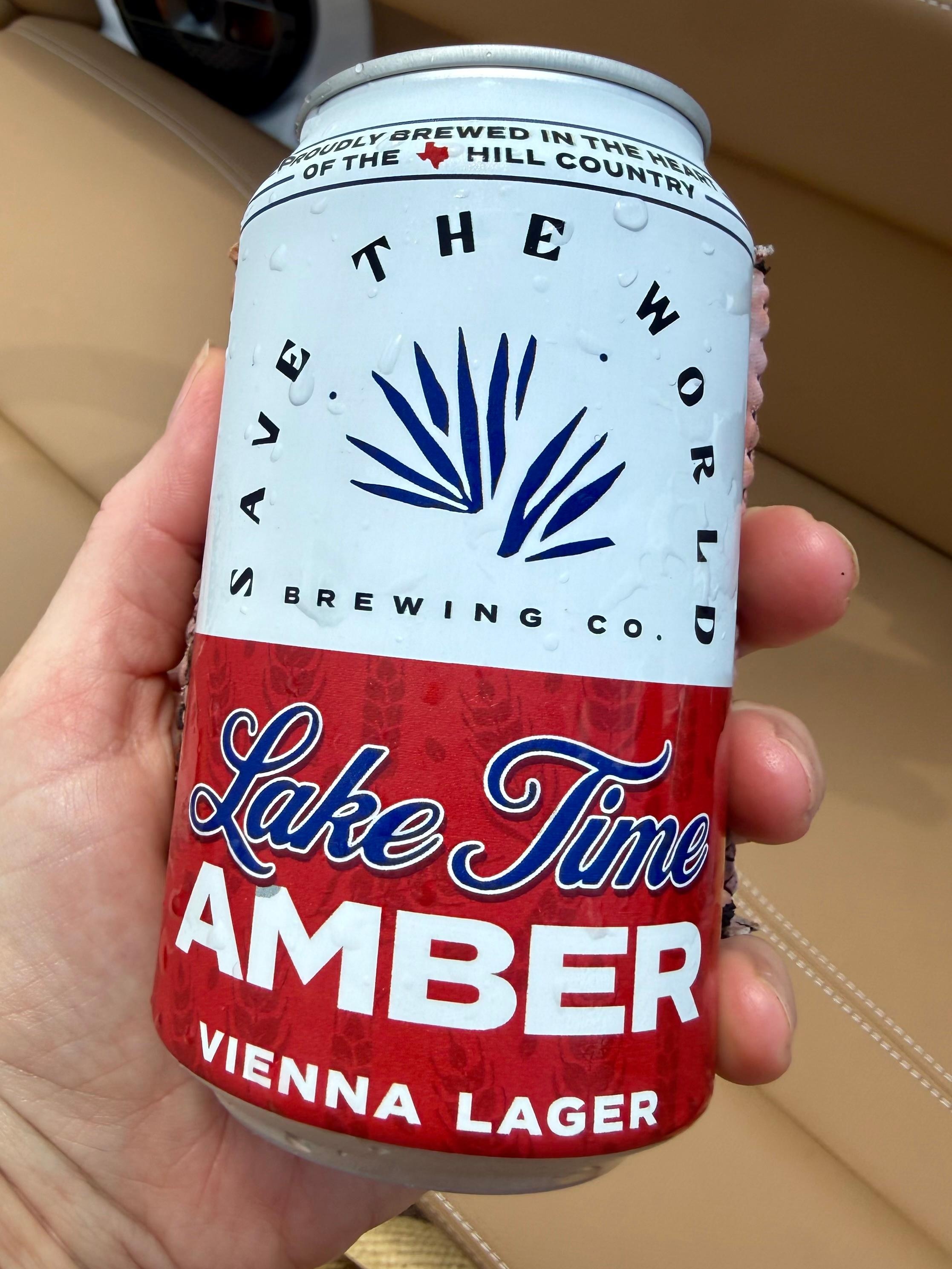 You can buy this at the marina, my husband loves this local brewery. 
