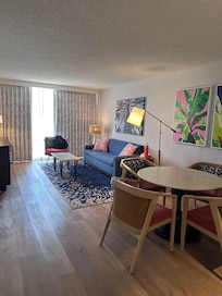Spacious living area