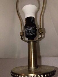 The lamp does not work nor the wall sockets in the room