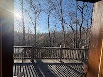 View from the back deck