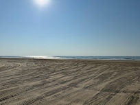 The beach