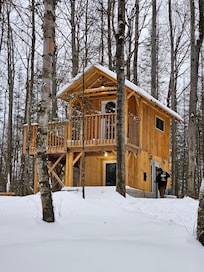 Front of the treehouse
