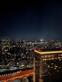 26階の部屋から見えた夜景