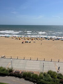 Balcony overlooking the ocean