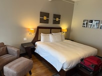 Extremely comfortable bed and comfy chair