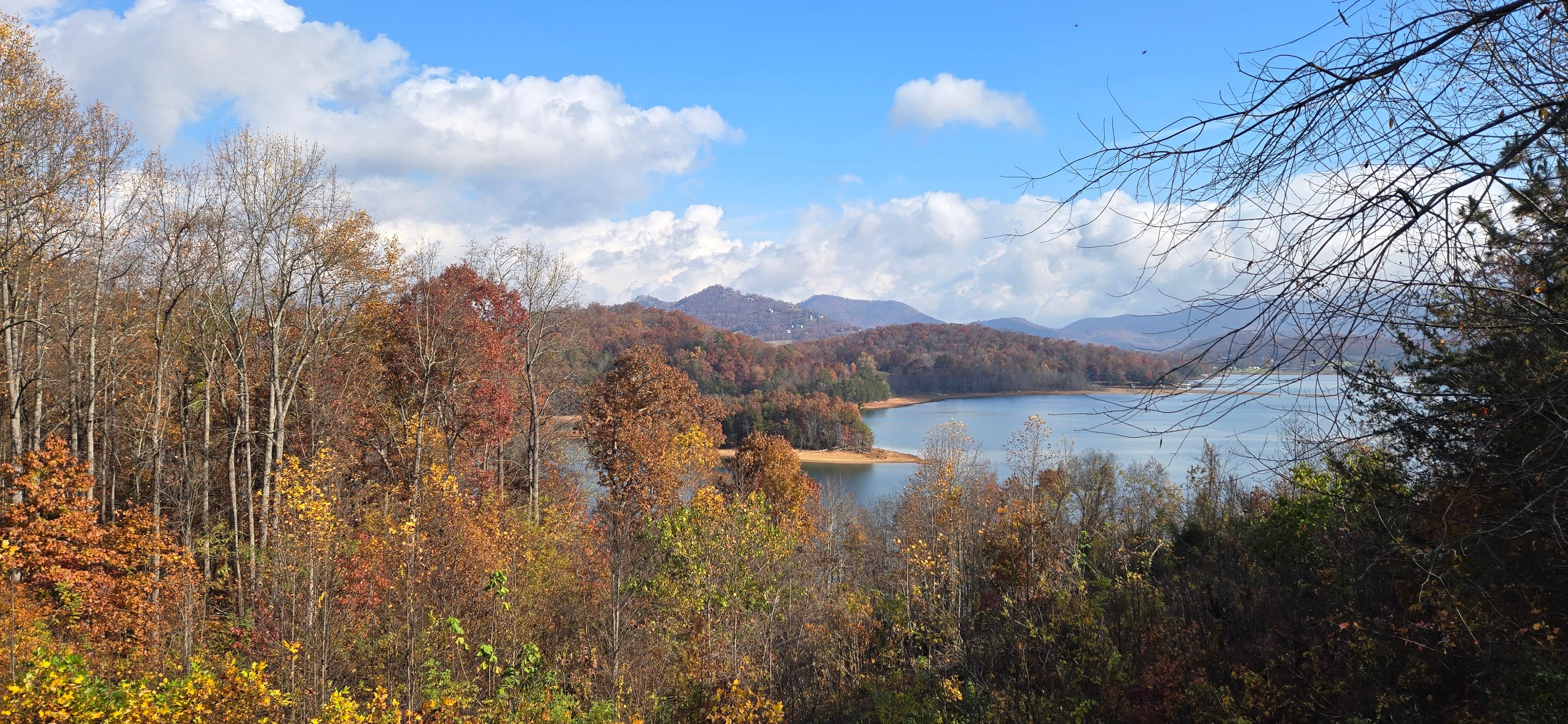 The view from the balcony of our room.