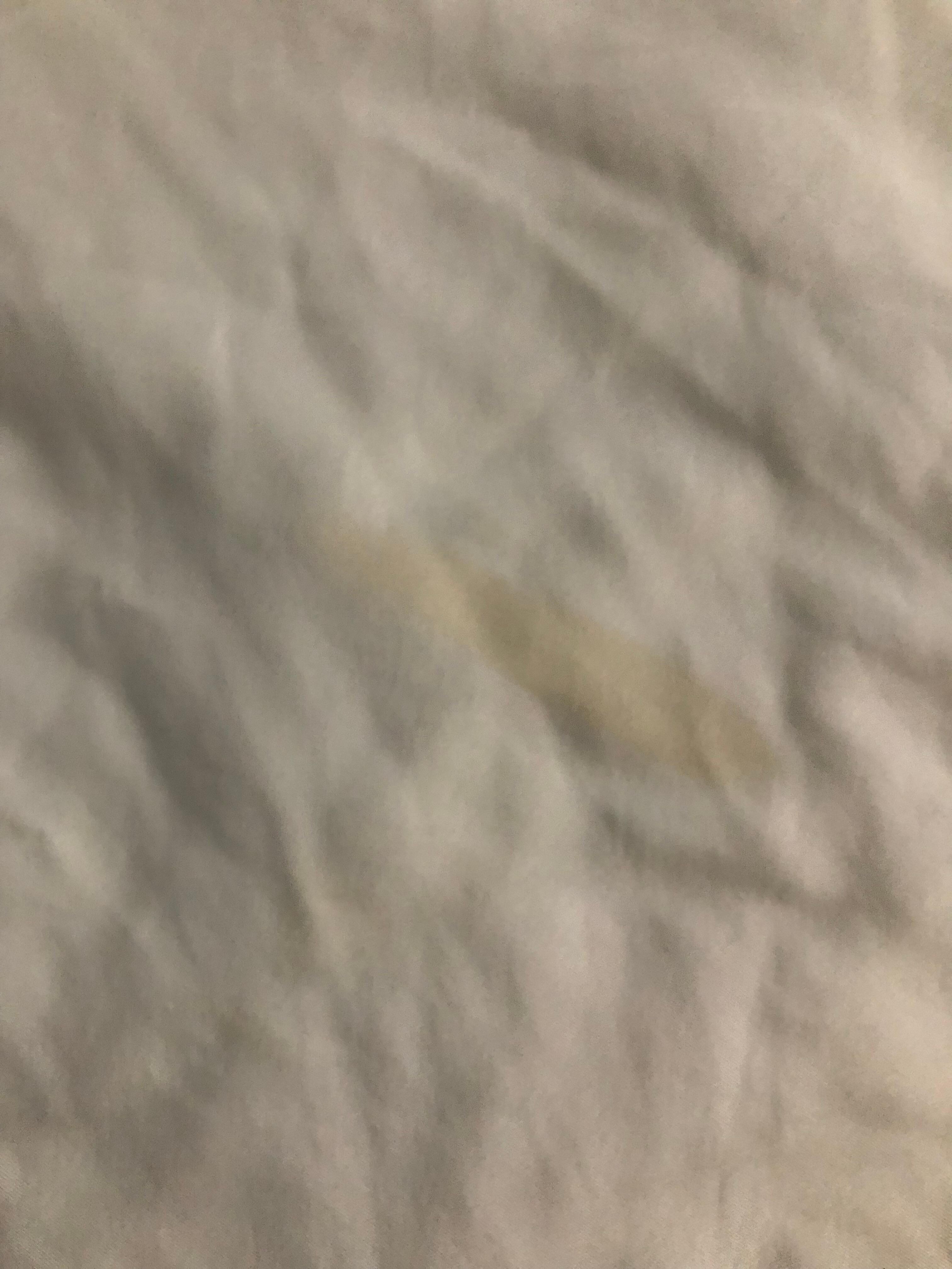 Stains on bed