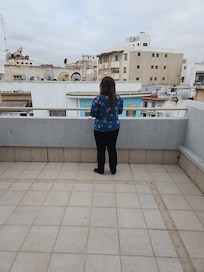 Our balcony.