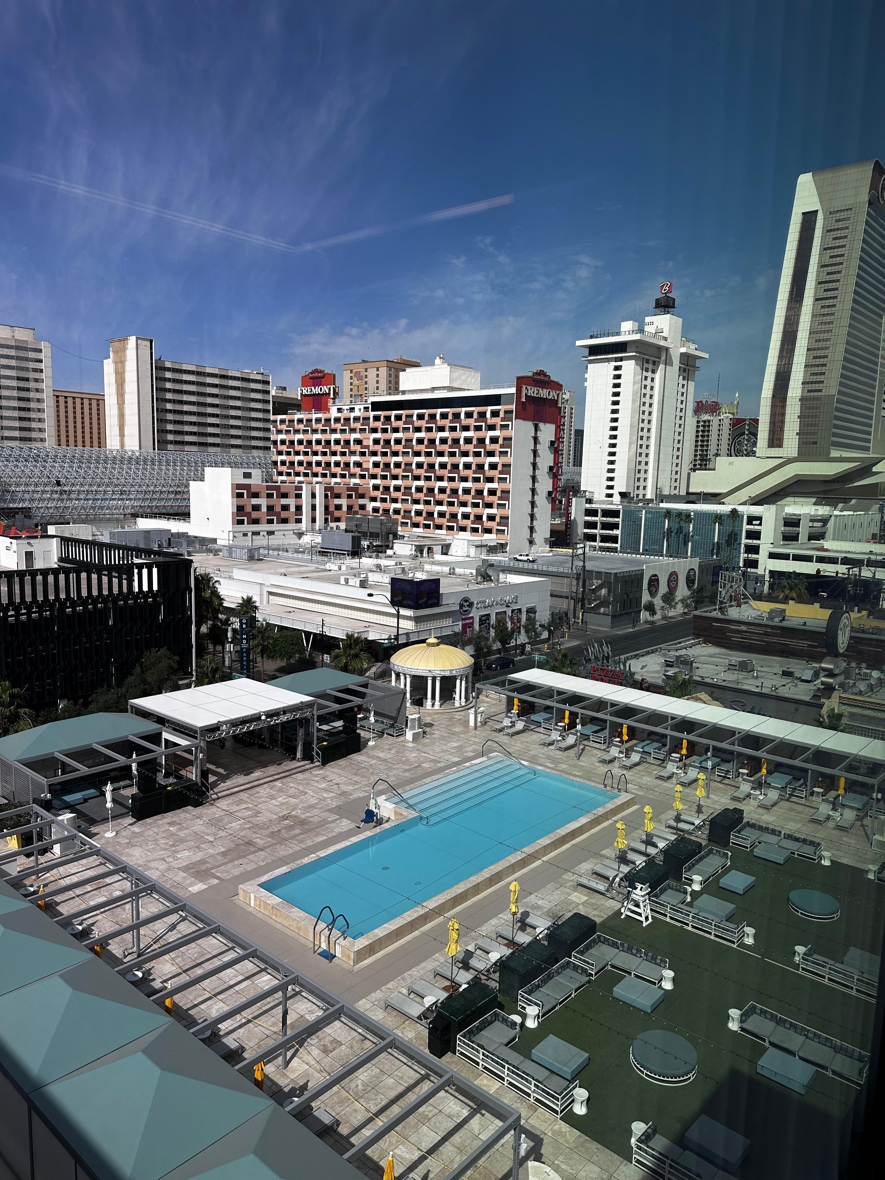 View of the pool