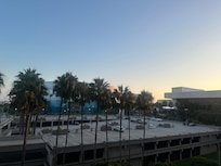 The view right before the sunset