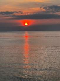 Sunrise from the deck