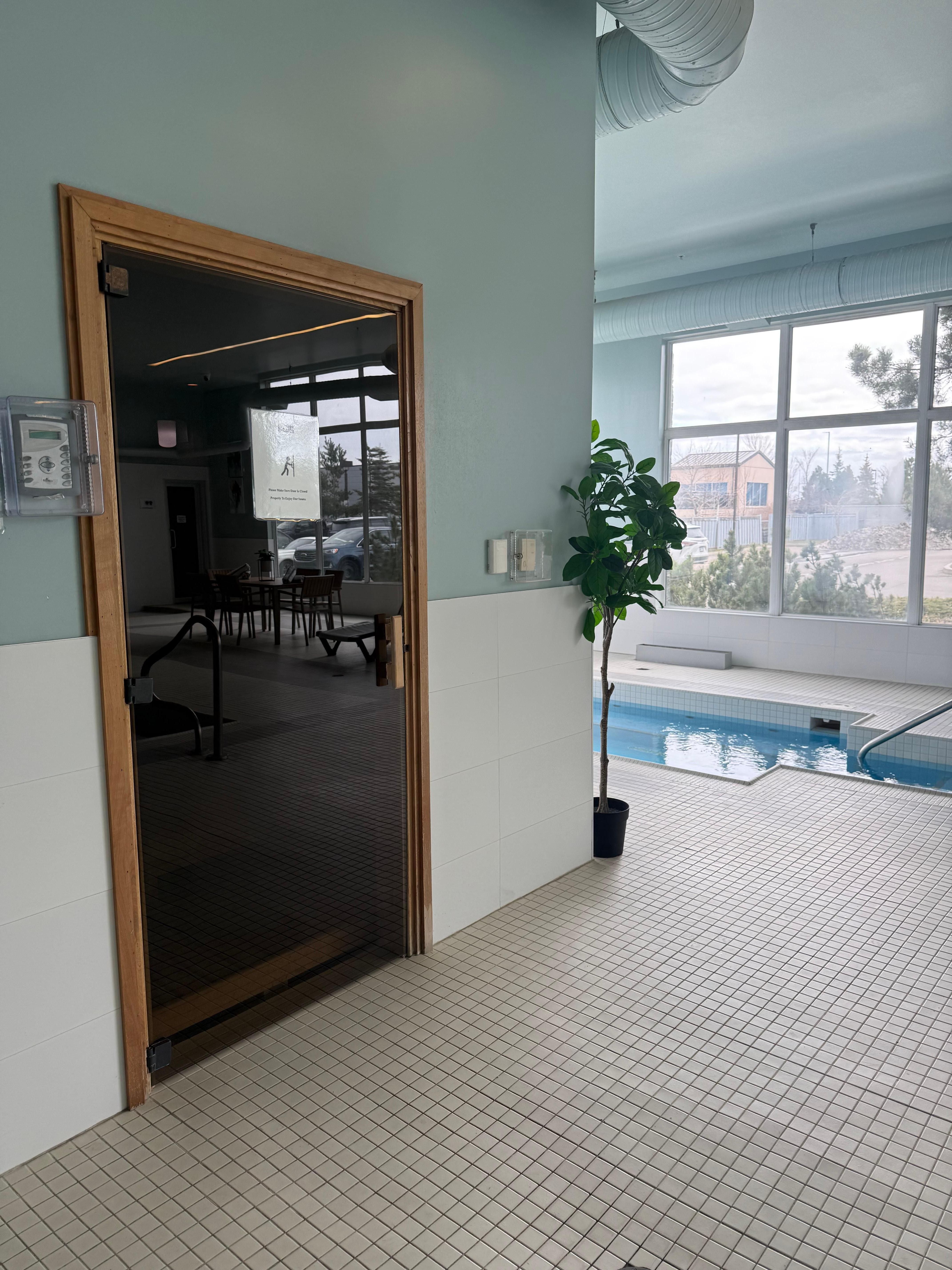 Sauna and hot tub were awesome temperature. Bubbles weren’t very strong in hot tub but at least in was hot tub temperature. 