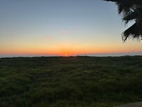Sunrise from the patio