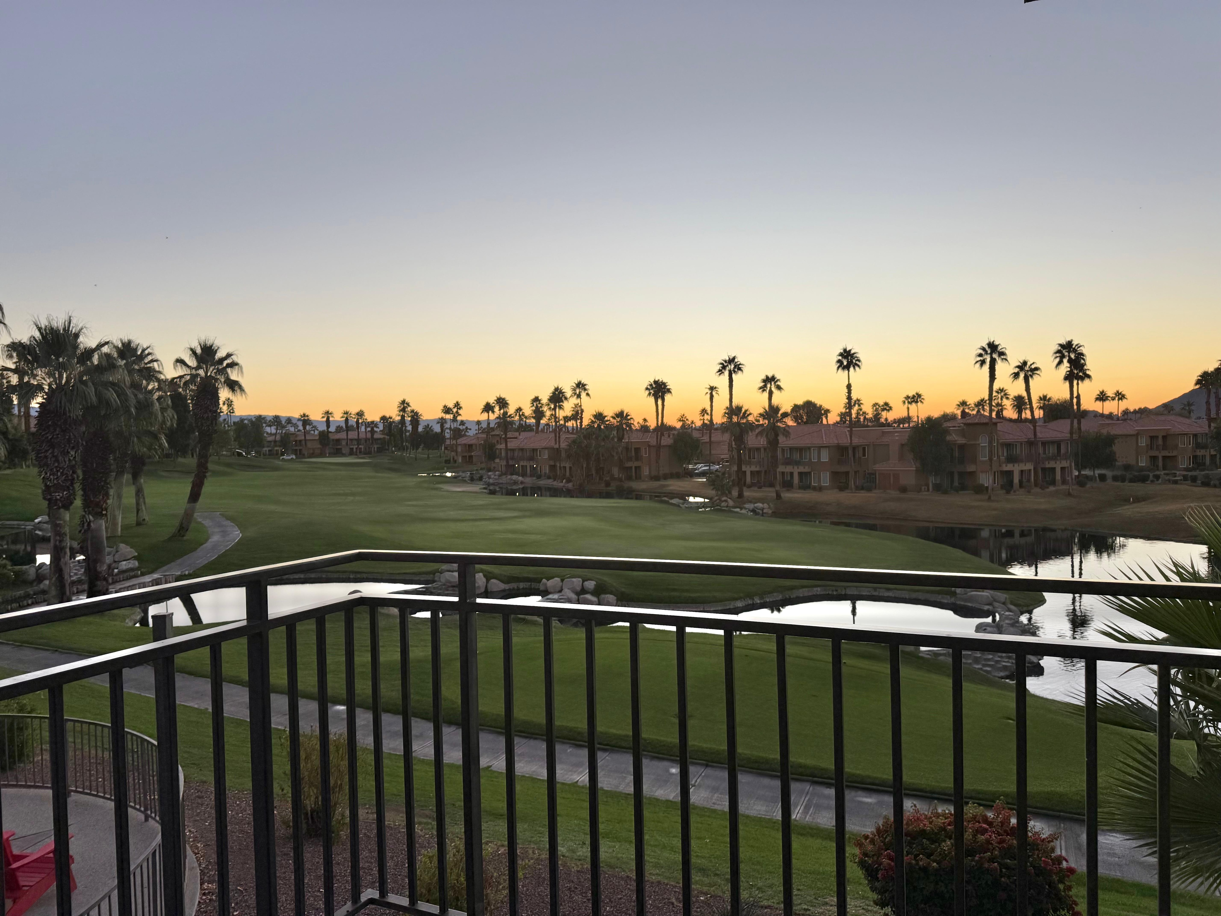 What a morning view!