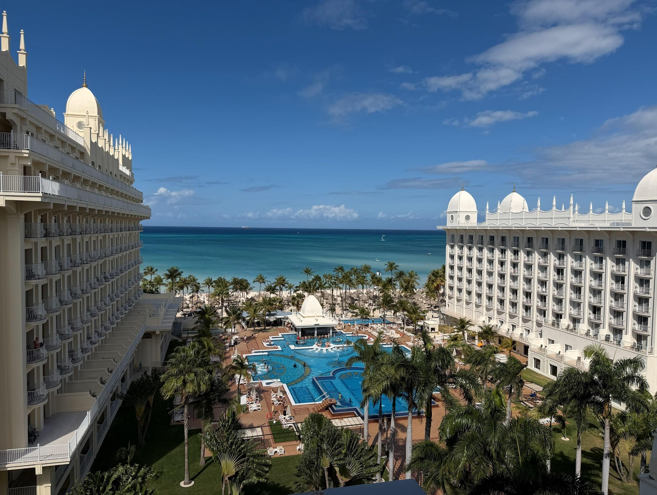 View from our Hotel room.