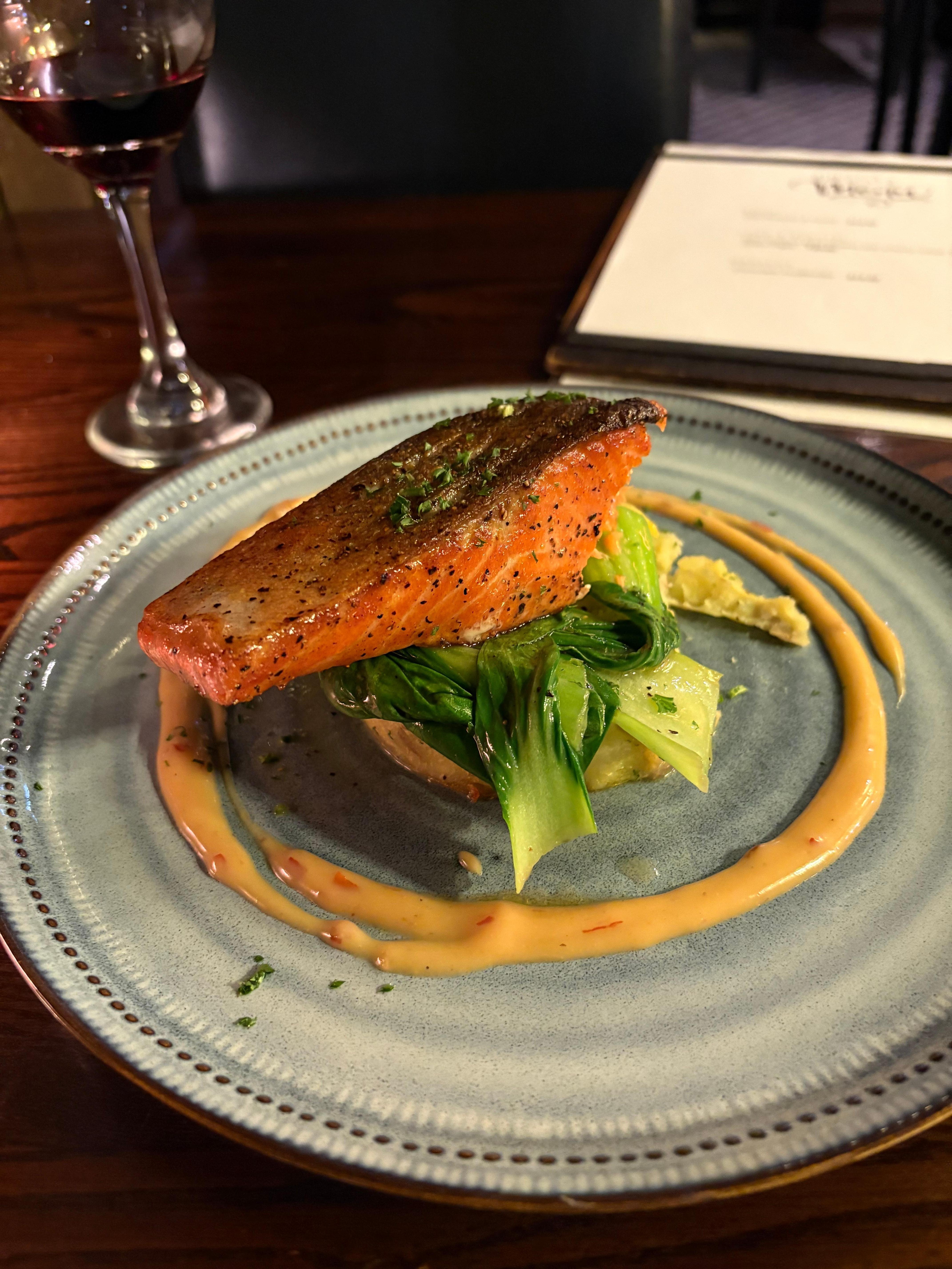 Beautiful Akaroa salmon 