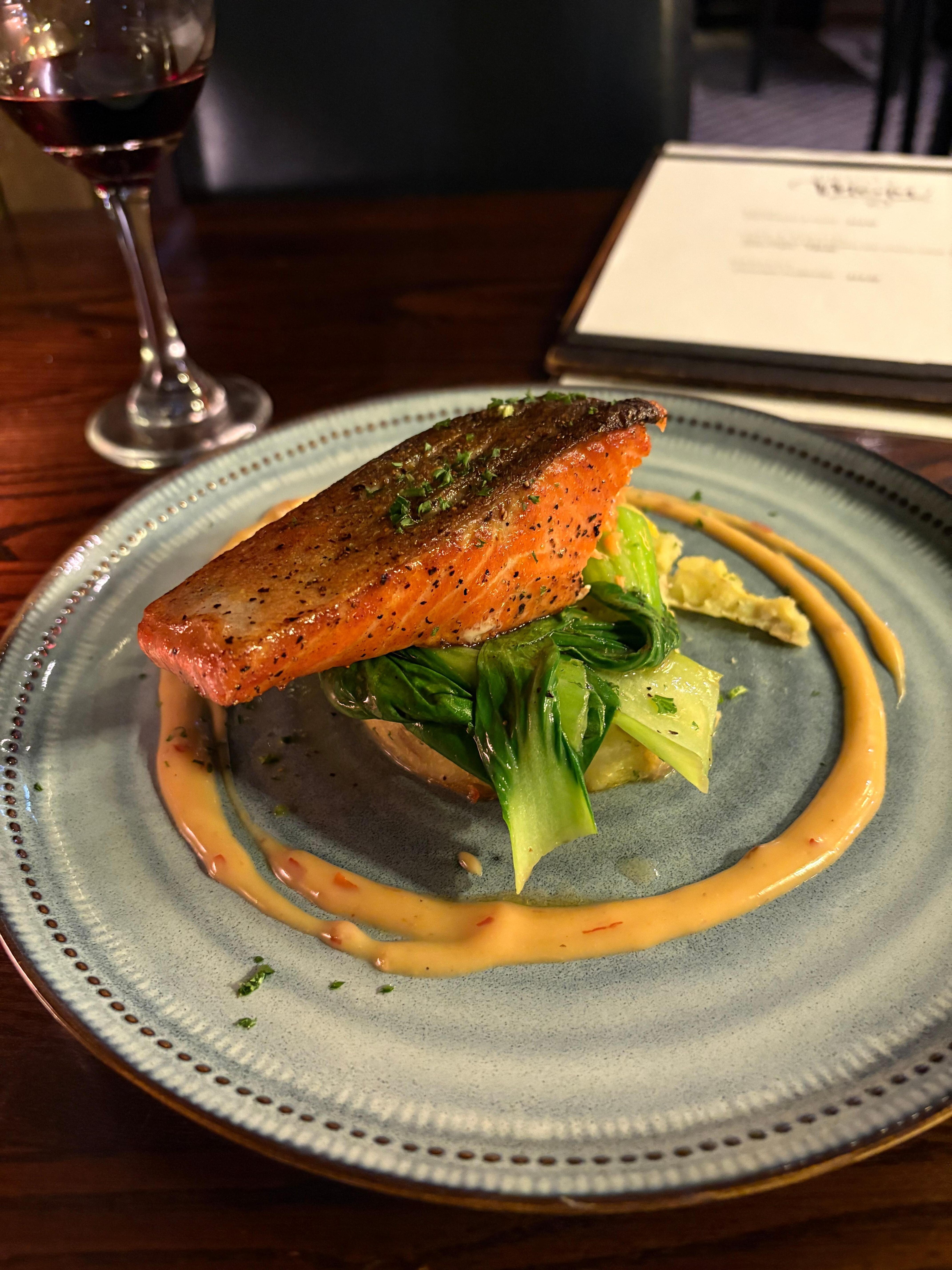 Beautiful Akaroa salmon 