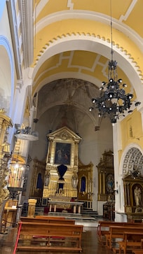 Inside the cathedral