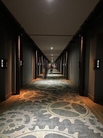 Huge hallways