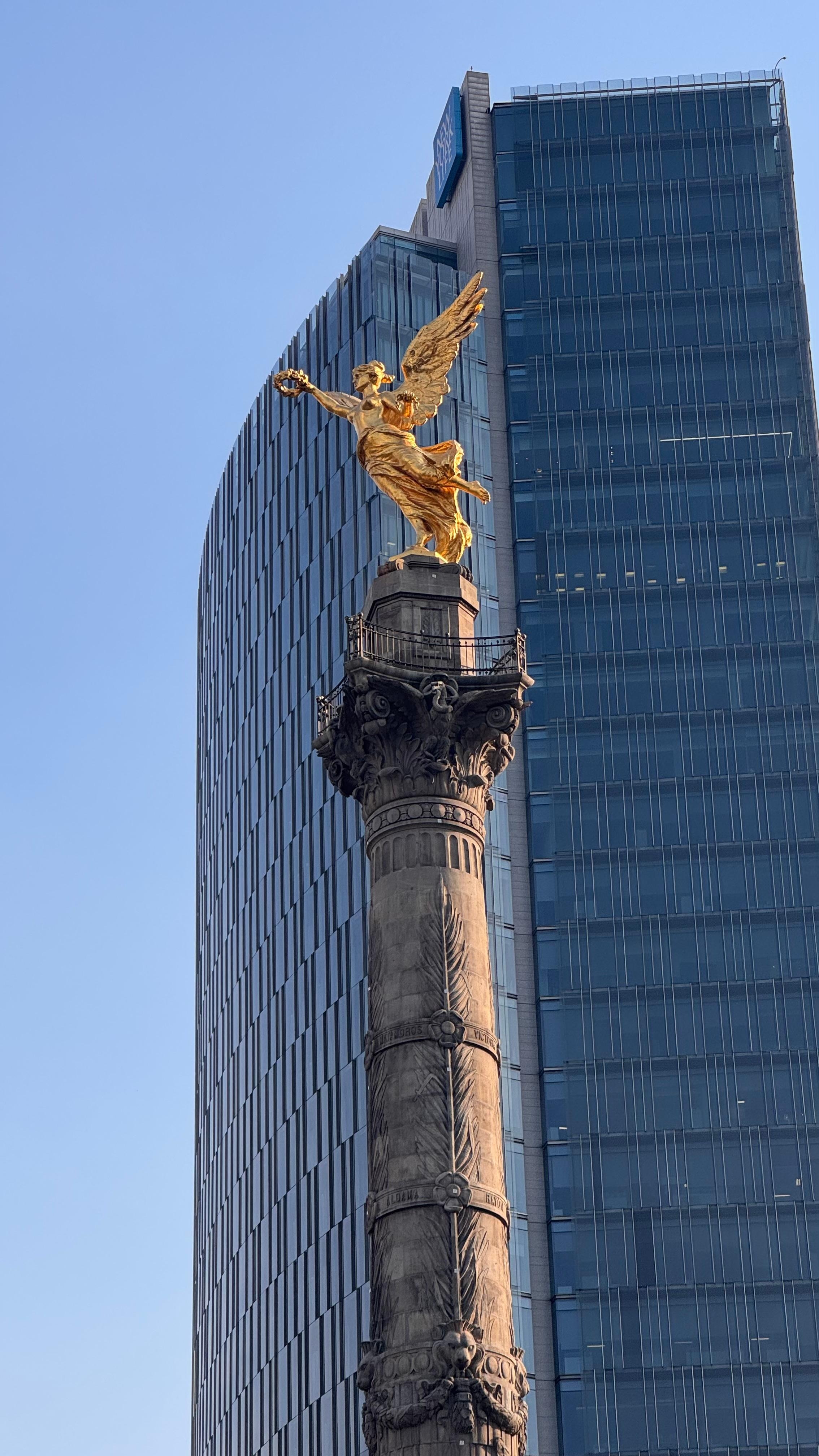 Increíble vista al ángel. 