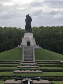 Im Treptower Park war es Sehenswert.