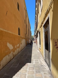 View down the street