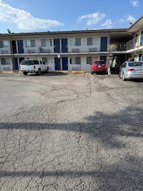 Room 137 on left end - plenty of room to park RV!