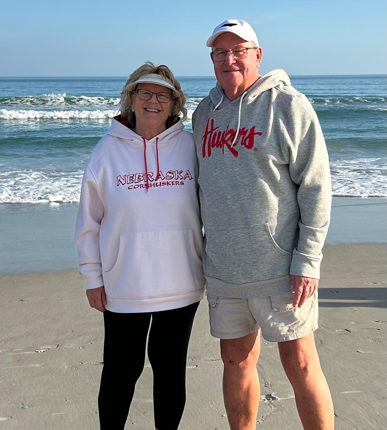 Best looking couple on the beach