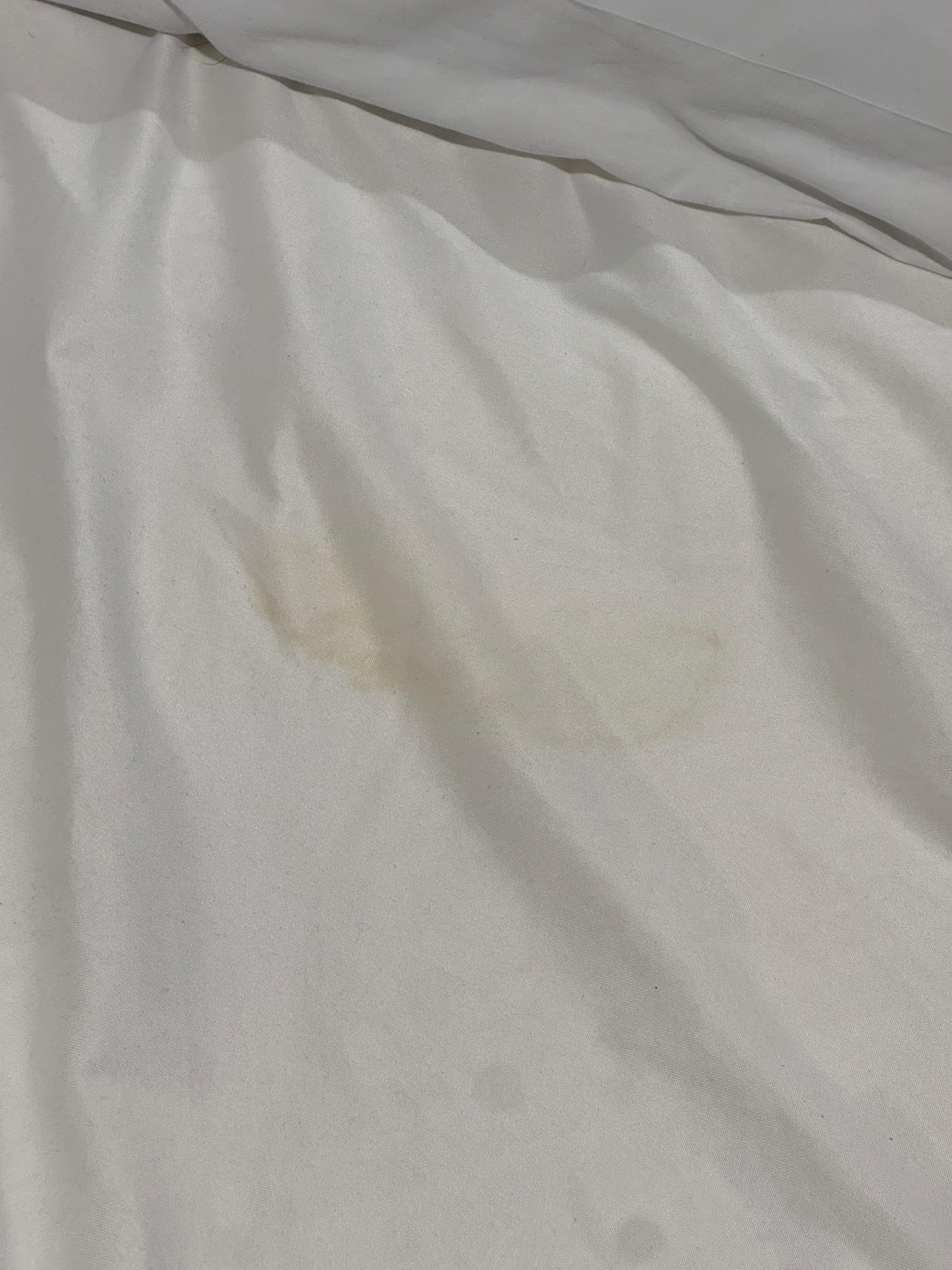 Stained sheets