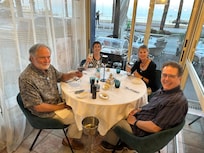 Dinner at odyssey restaurant