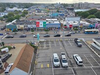Parking view from the 8th floor pool.