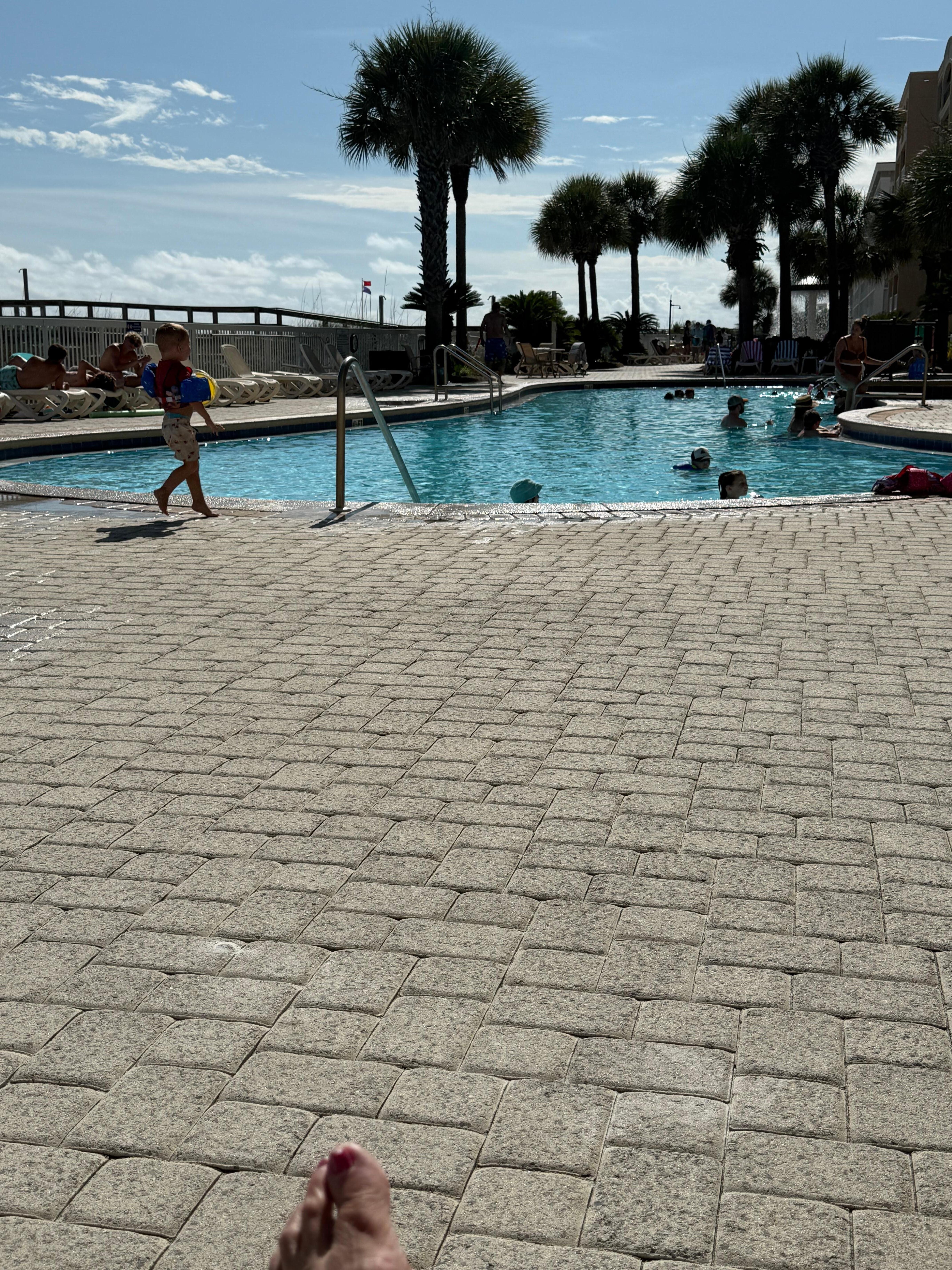 Poolside