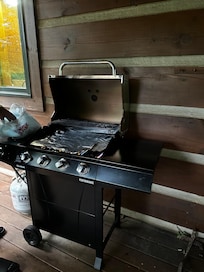 Ready to use gas grill